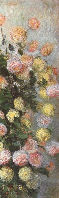 Dahlias, Claude Monet